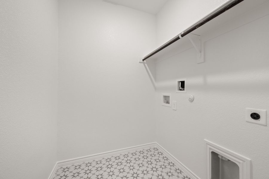 Spacious, unfurnished interior of a new home in Baker Farms, Cleburne (Image 24). Spacious, unfurnished interior of a new home in Baker Farms, Cleburne (Image 24).