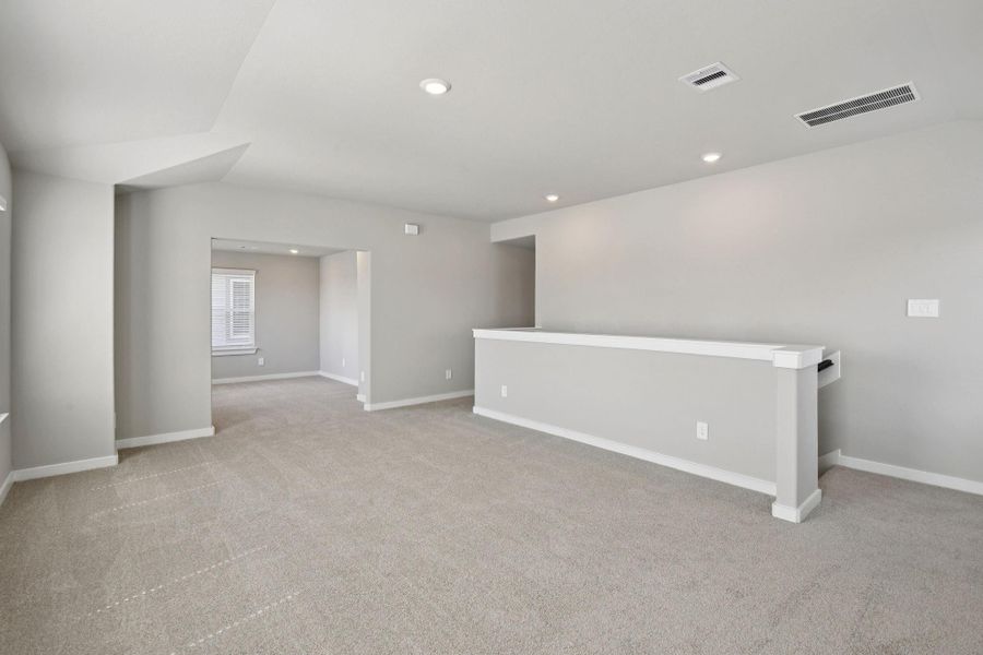 Photo is not of the actual home, but is an inspirational photo of builder’s model home and may depict options, furnishings, and/or decorator features that are not included