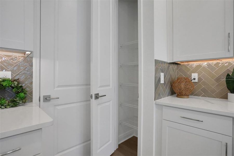 Furnished interior view inside a new home in Bungalow Walk at Lakewood Ranch, Sarasota (Image 6).