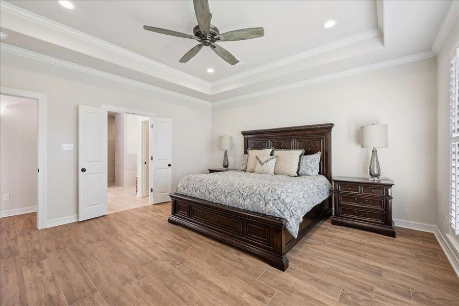 Furnished interior view inside a new home in , Beaumont (Image 32). Furnished interior view inside a new home in , Beaumont (Image 32).