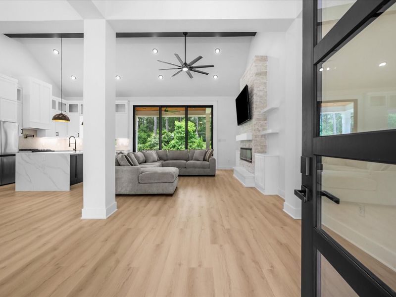 Furnished interior view inside a new home in , Hockley (Image 11).
