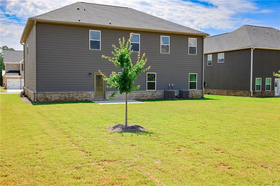 Front exterior of a new home in , McDonough, GA, highlighting curb appeal (Image 28).