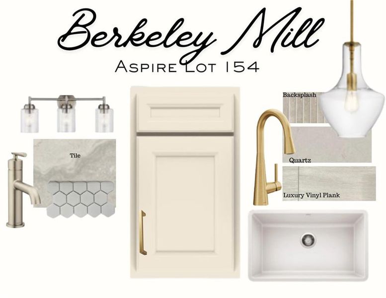 Sample of building materials used in homes in Berkeley Mill, Cumming (Image 23).