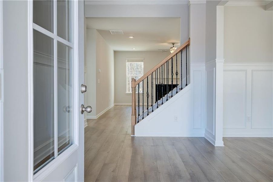 Spacious, unfurnished interior of a new home in Riverbend Overlook, Fayetteville (Image 13).