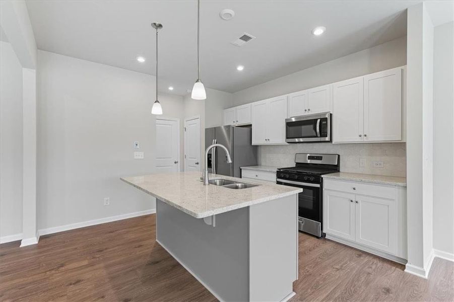 Furnished interior view inside a new home in Park Center Pointe, Austell (Image 9).