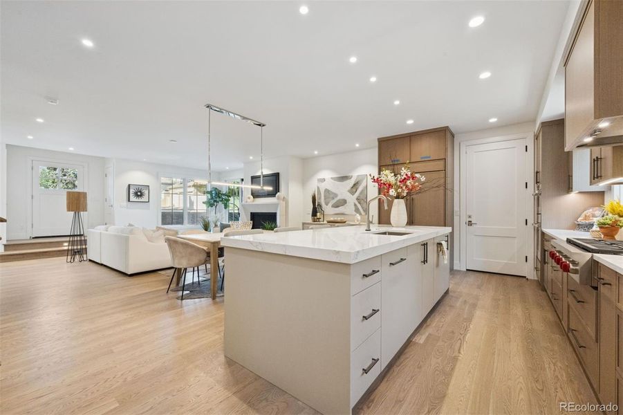 Furnished interior view inside a new home in , Denver (Image 28).