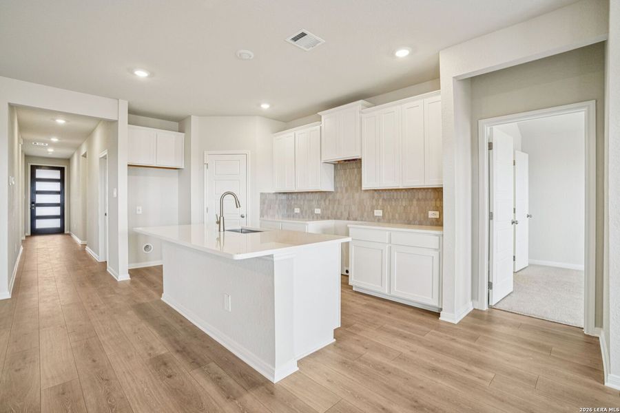 Furnished interior view inside a new home in Legendary Trails - Premier Series, Cibolo (Image 7).