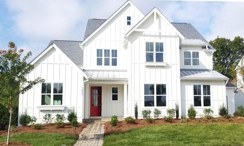 Representative exterior photo of a completed home built from the Monterey by Classica Homes in Riverchase Estates, Lancaster, SC (Image 33).