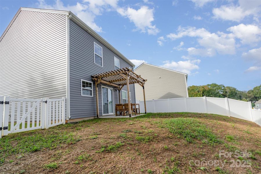 Exterior details and patio area of a home in , Dallas (Image 22). Exterior details and patio area of a home in , Dallas (Image 22).