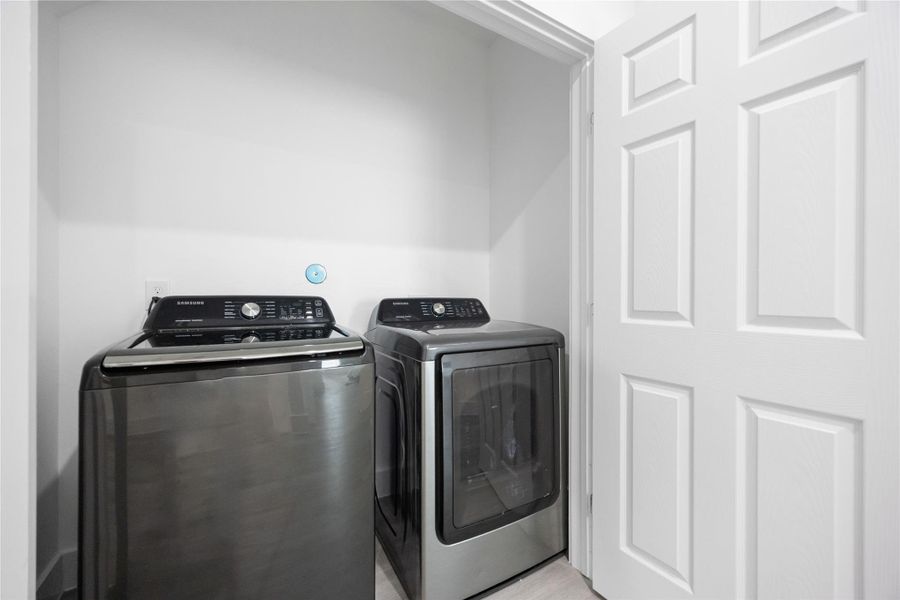 Close-up of interior finishes inside a home in , Houston (Image 18).