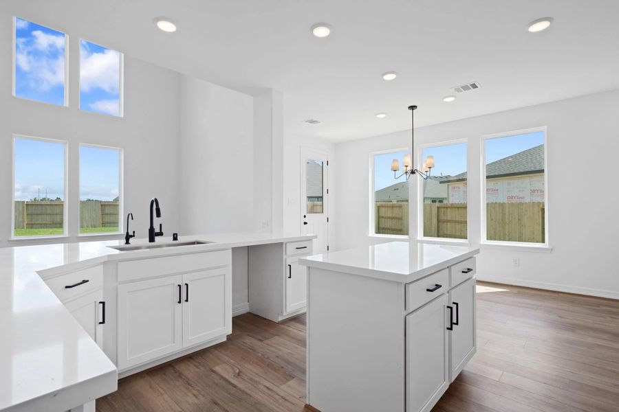 Furnished interior view inside a new home in Blue Heron Estates, Mont Belvieu (Image 3).