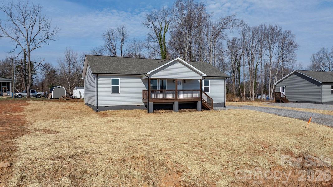 Exterior details and patio area of a home in , Morganton (Image 18).