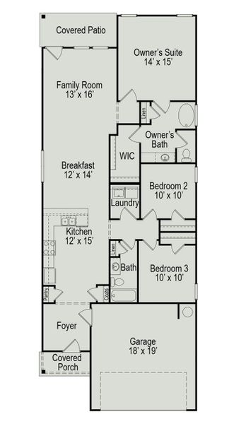 The Cardinal II Floorplan
