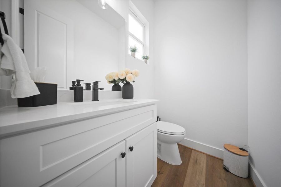 Furnished interior view inside a new home in , Houston (Image 18).