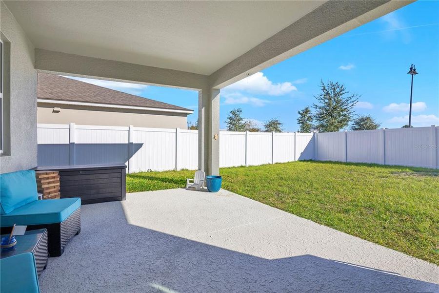 Exterior details and patio area of a home in Meadowlark Landing, Apopka (Image 3).