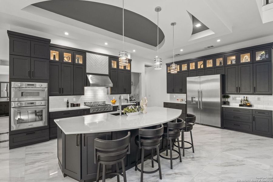 Furnished interior view inside a new home in , Spring Branch (Image 15).