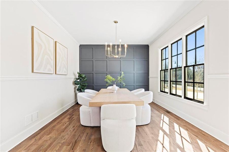 Furnished interior view inside a new home in Whitehall, Smyrna (Image 14).