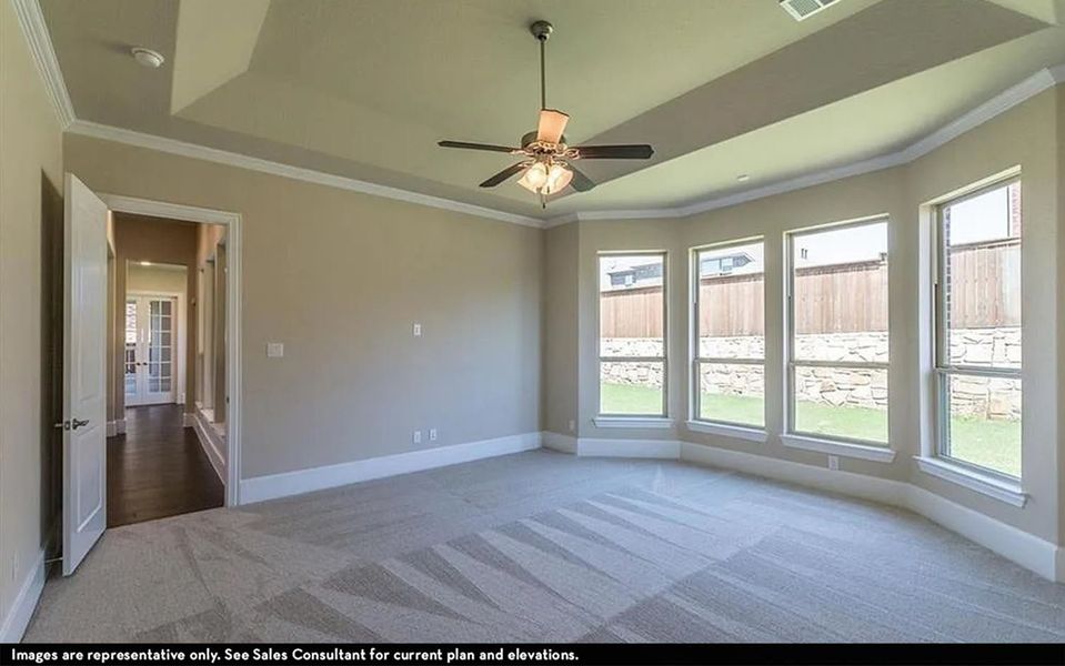Representative unfurnished interior of a home built from the Cappiello by CastleRock Communities in Arcadia, Brentwood (Image 24).