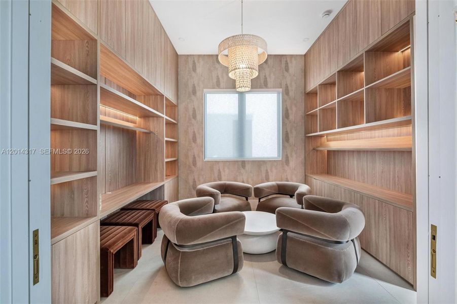 Furnished interior view inside a new home in , Surfside (Image 28).