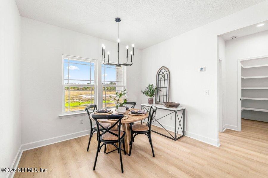Furnished interior view inside a new home in , Keystone Heights (Image 10).