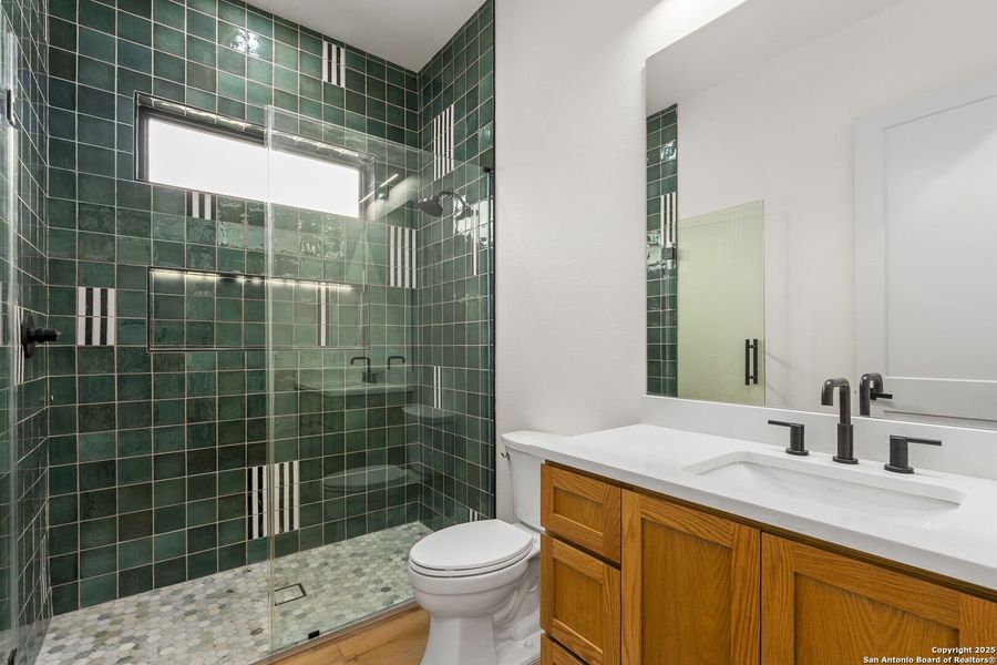 Furnished interior view inside a new home in , San Antonio (Image 16).