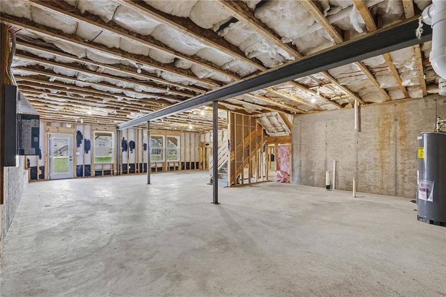 In-progress construction of a new home in , Hoschton, GA (Image 42).