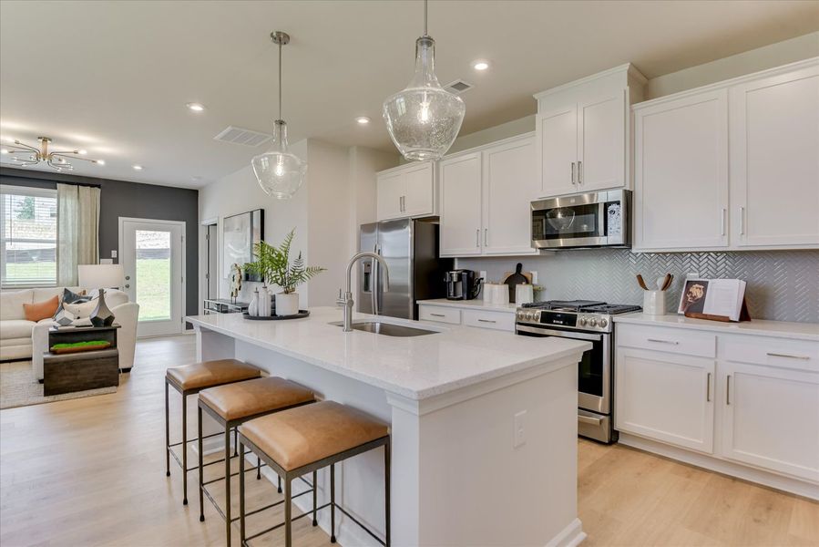 Representative furnished interior of a home built from the The Sadler by Stanley Martin Homes in Old Charleston Acres, Pelion (Image 14).