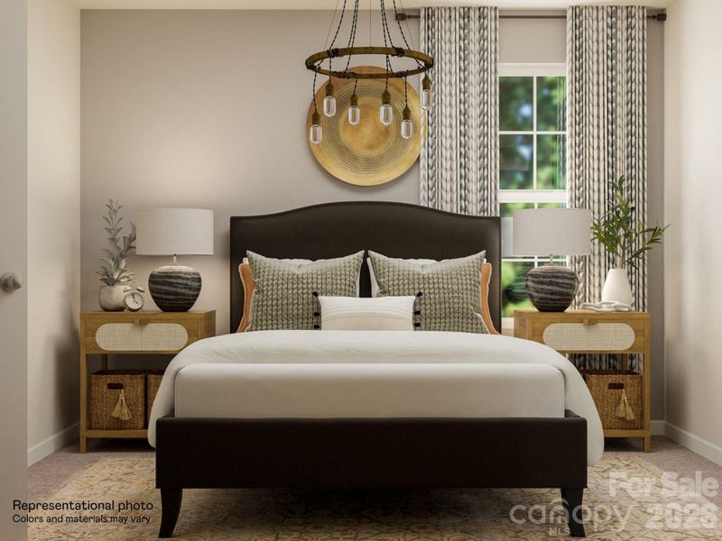 Furnished interior view inside a new home in Sutton Village, Troutman (Image 4).