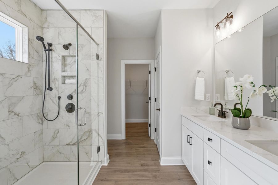Furnished interior view inside a new home in Carrington, Stanley (Image 37).