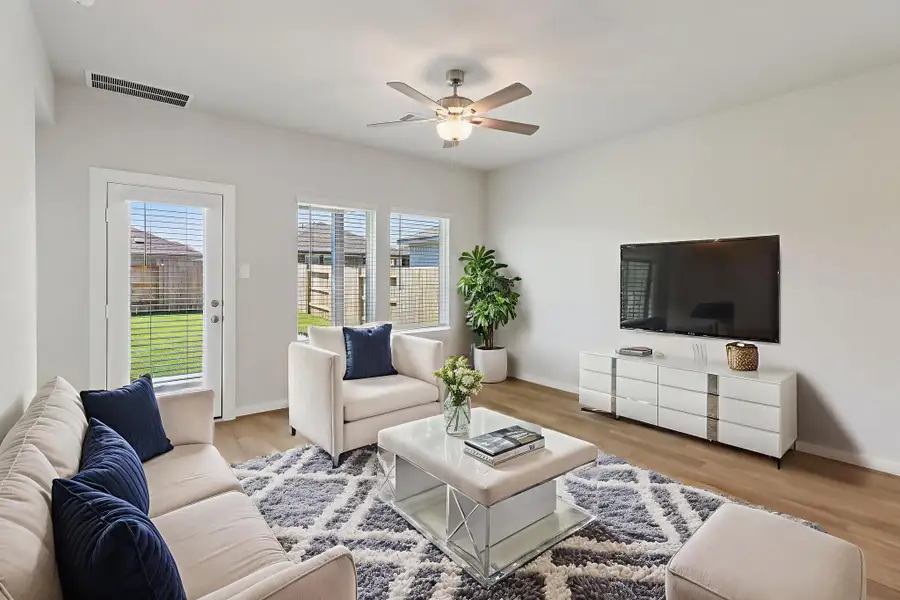 Photo is not of the actual home, but is an inspirational photo of builder’s model home and may depict options, furnishings, and/or decorator features that are not included