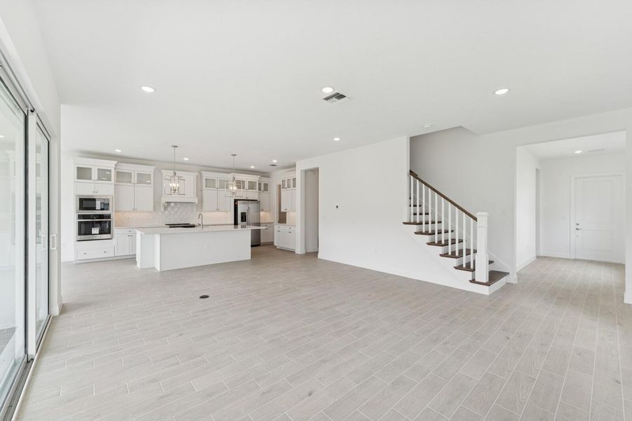 Furnished interior view inside a new home in Salerno Reserve - Single Family, Stuart (Image 30). Furnished interior view inside a new home in Salerno Reserve - Single Family, Stuart (Image 30).