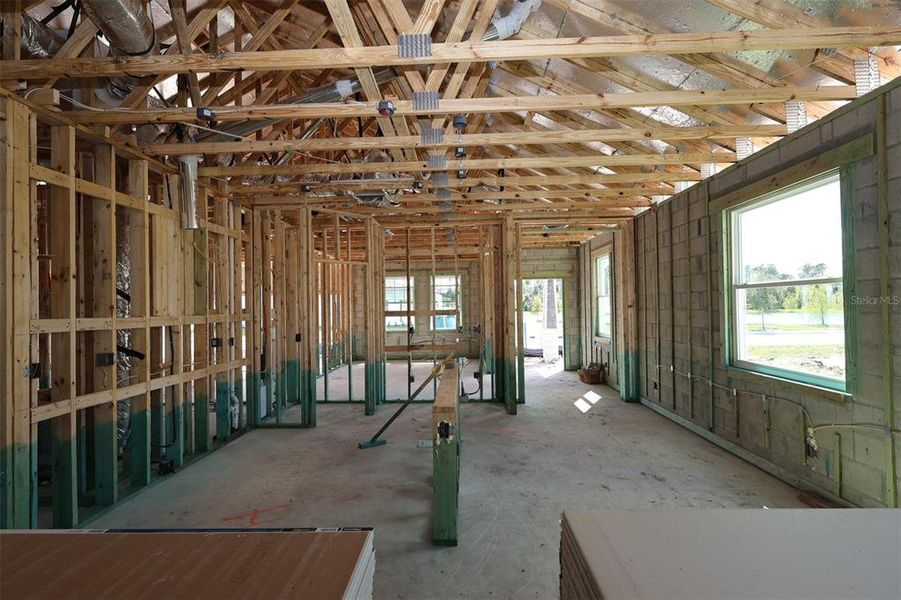 In-progress construction of a new home in Bay Lake Farms, St. Cloud, FL (Image 10).