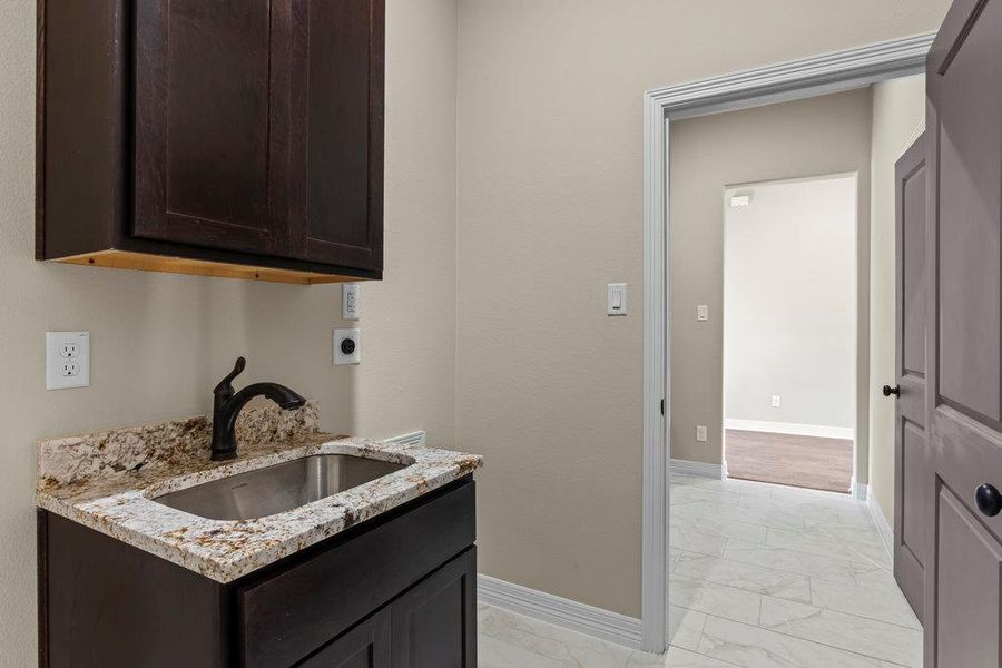 Furnished interior view inside a new home in , Belton (Image 12).