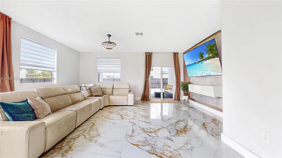 Furnished interior view inside a new home in , Homestead (Image 7).