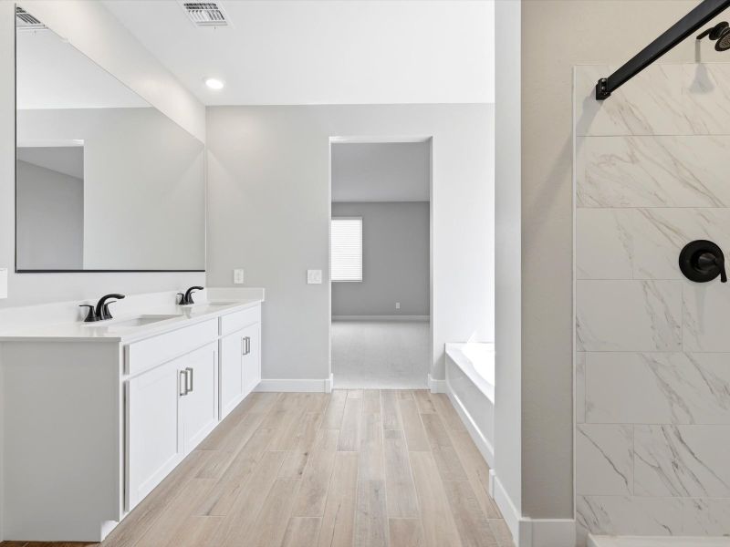 Furnished interior view inside a new home in White Tank Foothills Signature Series, Waddell (Image 7).