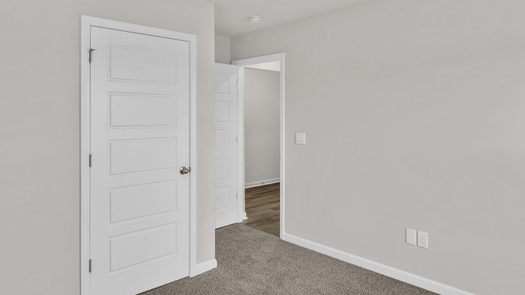 Spacious, unfurnished interior of a new home in Bailey Park, Fayetteville (Image 15). Spacious, unfurnished interior of a new home in Bailey Park, Fayetteville (Image 15).