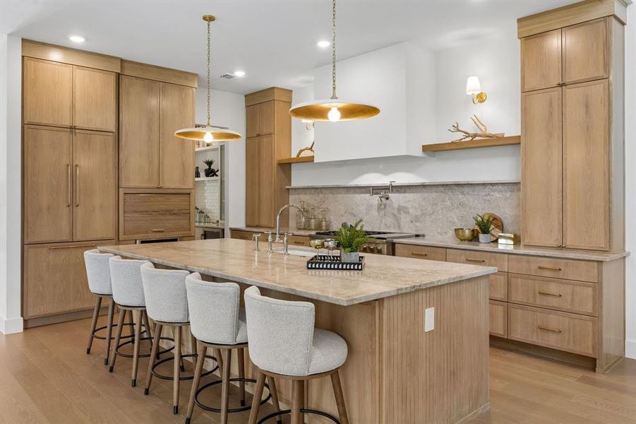 Furnished interior view inside a new home in , Dallas (Image 16).
