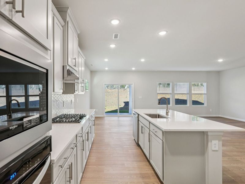 Furnished interior view inside a new home in Marshburn Landing - Signature Series, Wendell (Image 5). Furnished interior view inside a new home in Marshburn Landing - Signature Series, Wendell (Image 5).