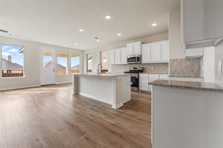 Furnished interior view inside a new home in Liberty Pointe, Gainesville (Image 7).