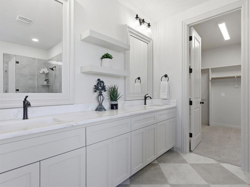 Furnished interior view inside a new home in Silver Sage Farm, Weatherford (Image 7). Furnished interior view inside a new home in Silver Sage Farm, Weatherford (Image 7).