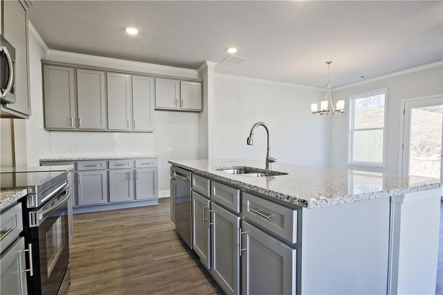 Furnished interior view inside a new home in Somerset at Riverbrook, Gainesville (Image 6).