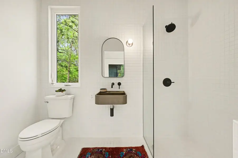 Main Level Full Zero Entry Bathroom