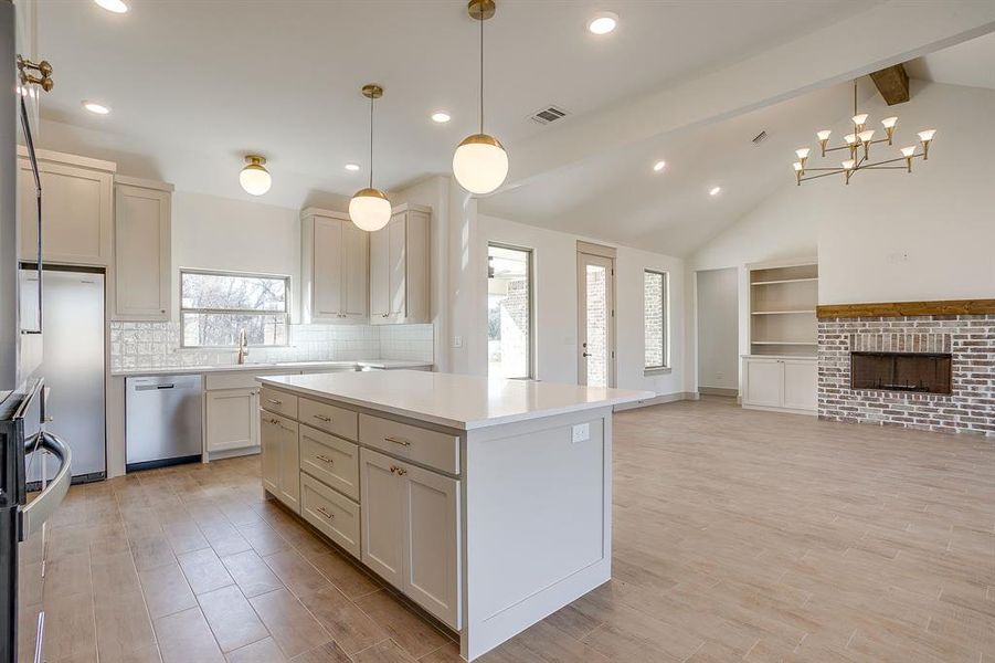 Furnished interior view inside a new home in , Poolville (Image 17).