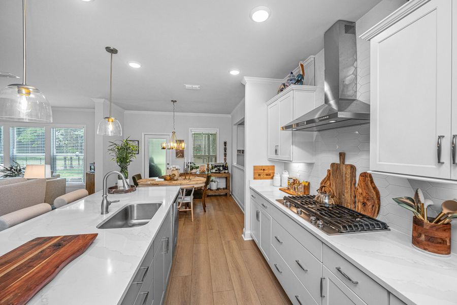 Furnished interior view inside a new home in Sea Island Preserve, Johns Island (Image 47).