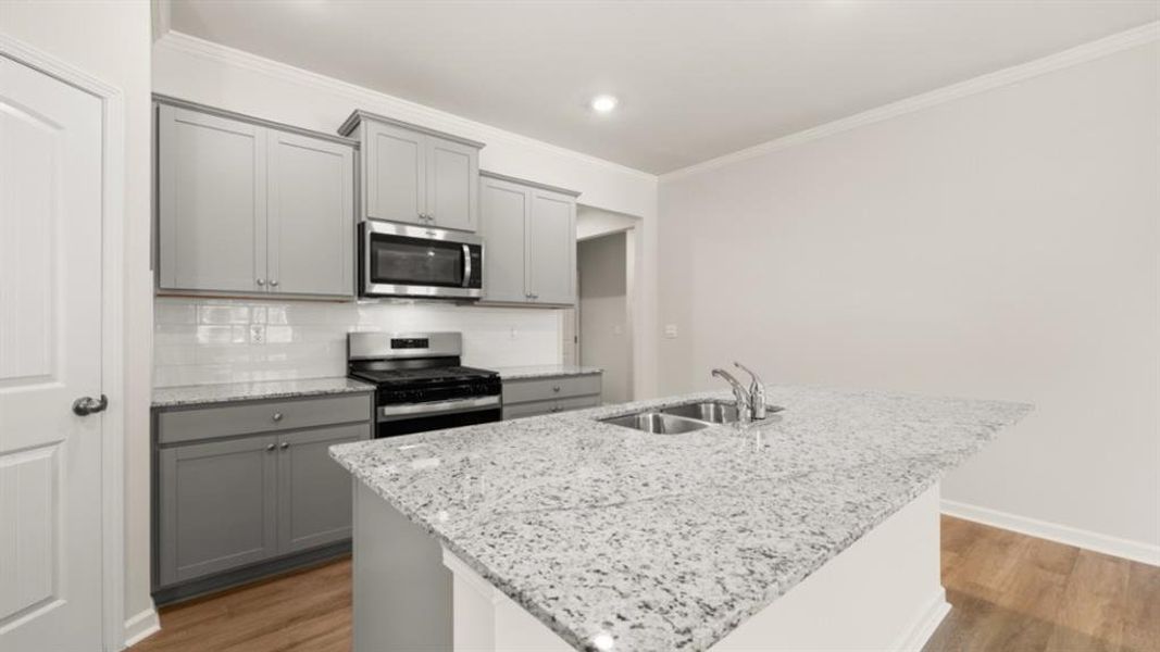 Furnished interior view inside a new home in Oconee Overlook, Gainesville (Image 7).