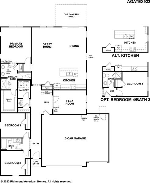 Agate-X922-Austin Masterplan Static FP JPG (3-car)