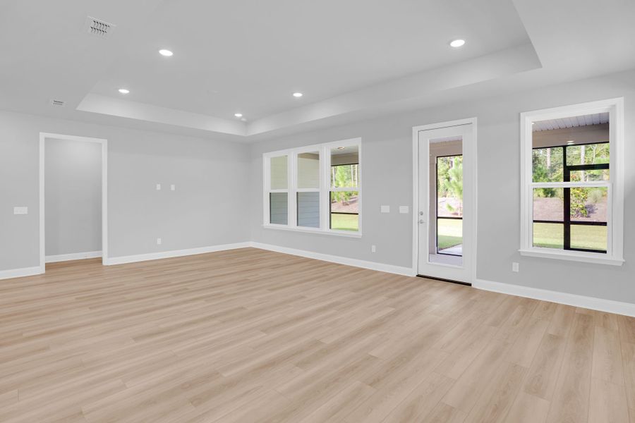 Spacious, unfurnished interior of a new home in Del Webb Charleston at Nexton, Summerville (Image 31). Spacious, unfurnished interior of a new home in Del Webb Charleston at Nexton, Summerville (Image 31).
