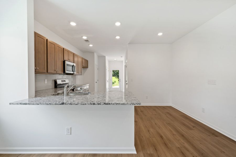 Furnished interior view inside a new home in Jackson Hills, Clarksville (Image 5).