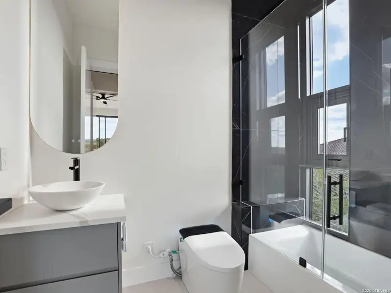 Furnished interior view inside a new home in , San Antonio (Image 48).