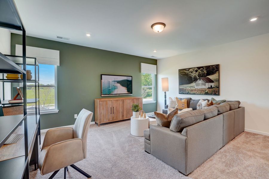 Furnished interior view inside a new home in Jackson Hills, Clarksville (Image 19).